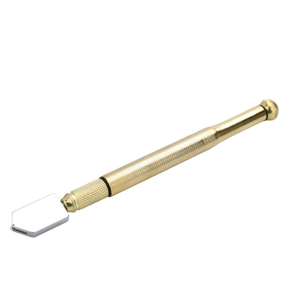 Skid-proof Multi-functional Glass Cutter Diamond Tip Metal Handle Cutting Tool