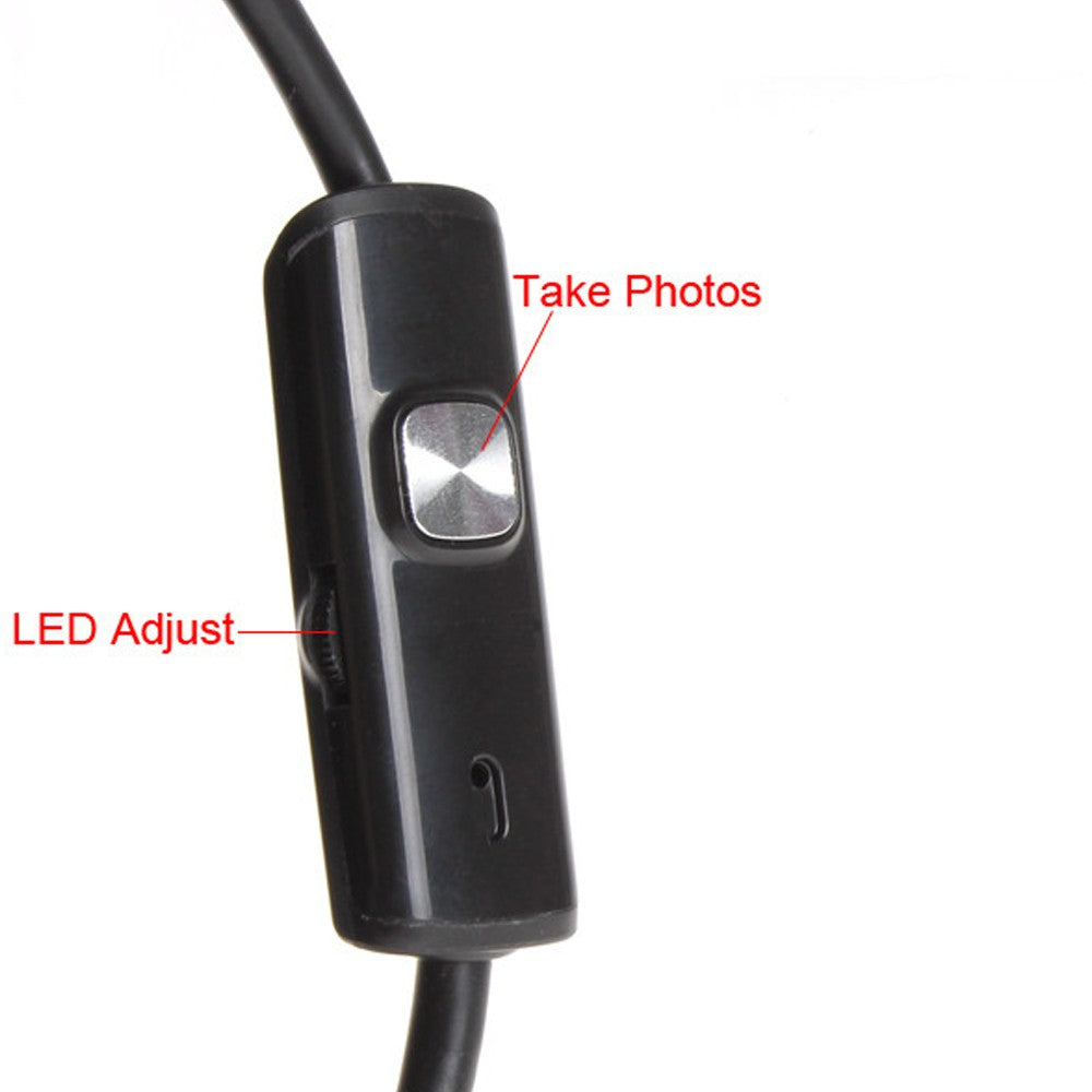 Waterproof Wireless USB Port with 5.5mm Visual Lens Wifi Portable Inspection Cam for Android Phone - 5m