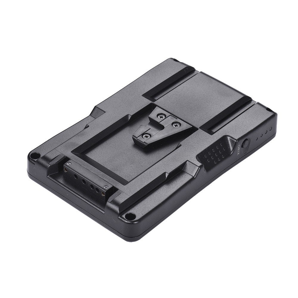 Uniqkart for Canon 5D2 5D3 DSLR Camera LED Light Monitor F2-BP NP-F Battery to V-Mount Battery Converter Adapter