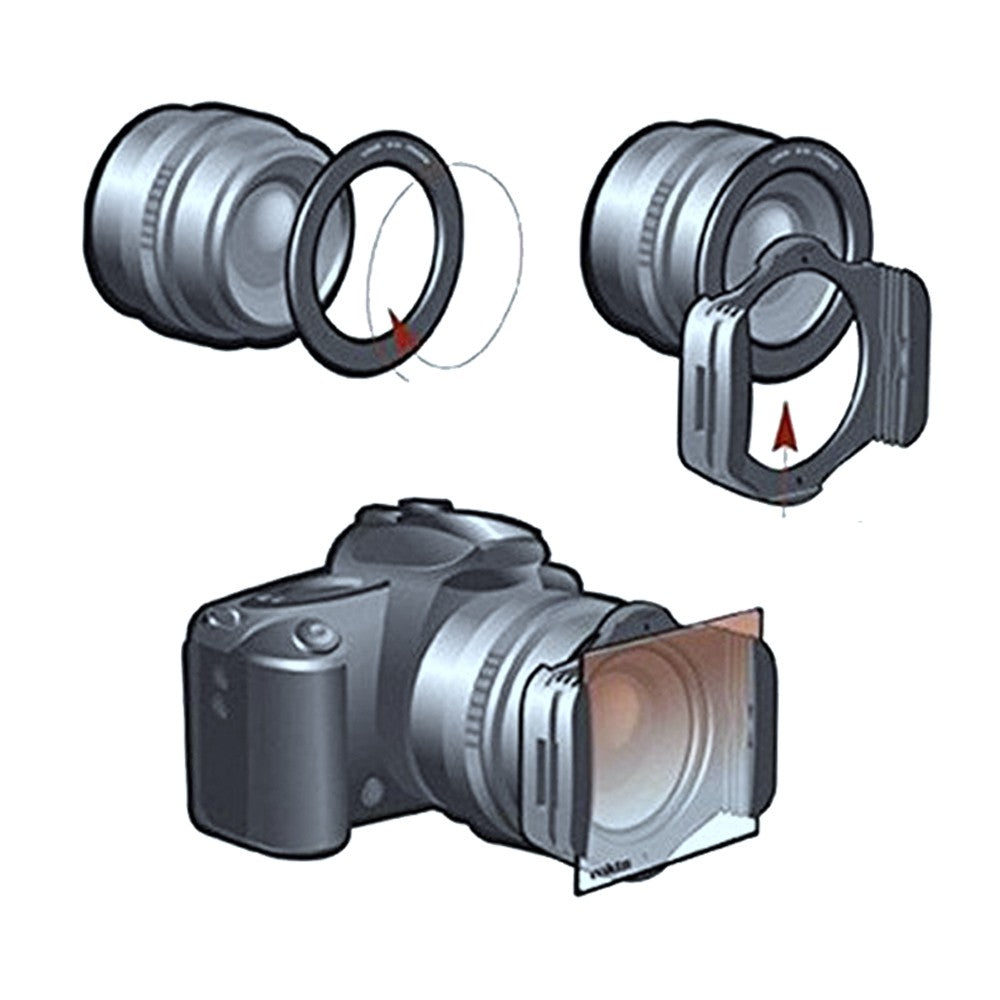 Neutral Density ND2 4 8 16 Filter Kit for Cokin P Set SLR DSLR Camera Lens Camera Photo Accessories