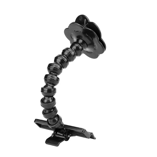 Portable Pet Selfie Stick Phone Attachment for Dog Cat Pets Take Photos Training Toy - Black
