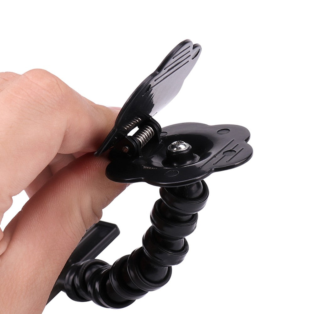 Portable Pet Selfie Stick Phone Attachment for Dog Cat Pets Take Photos Training Toy - Black