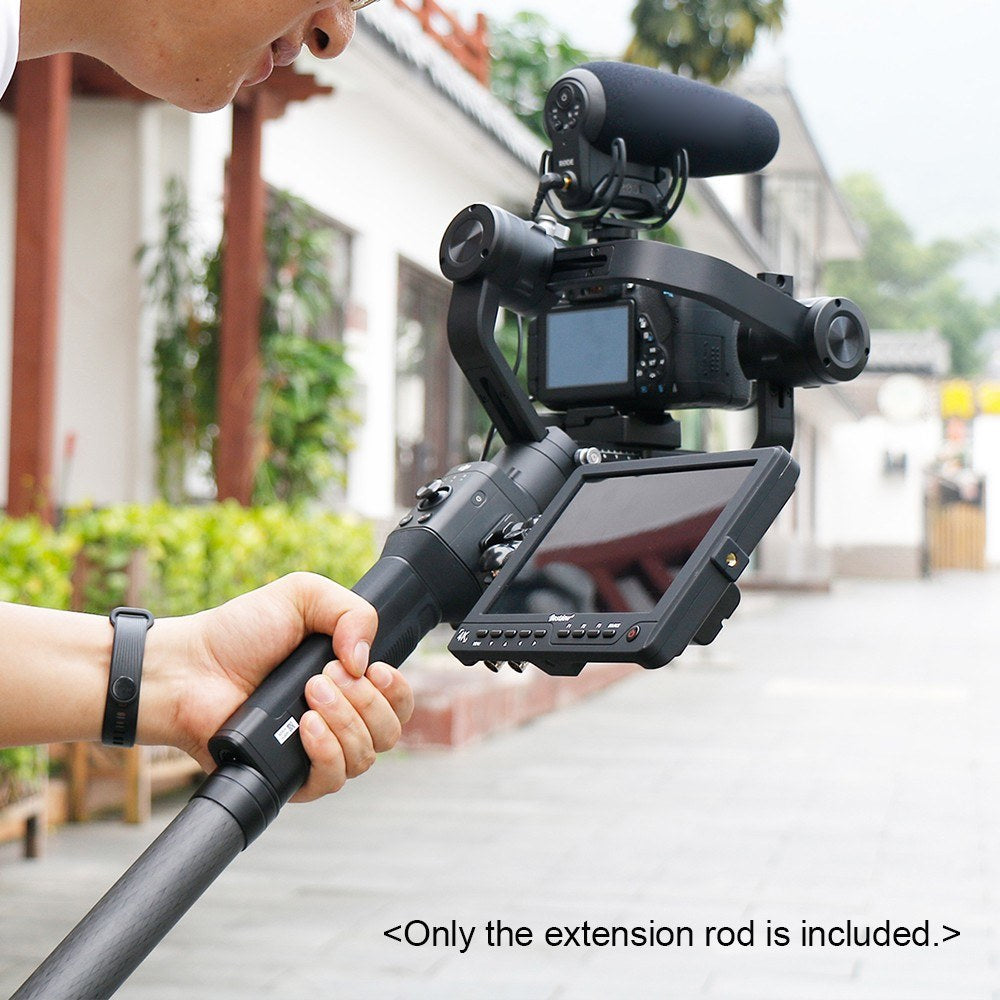 Professional Stabilizer Extension Pole Stick Rod - Black