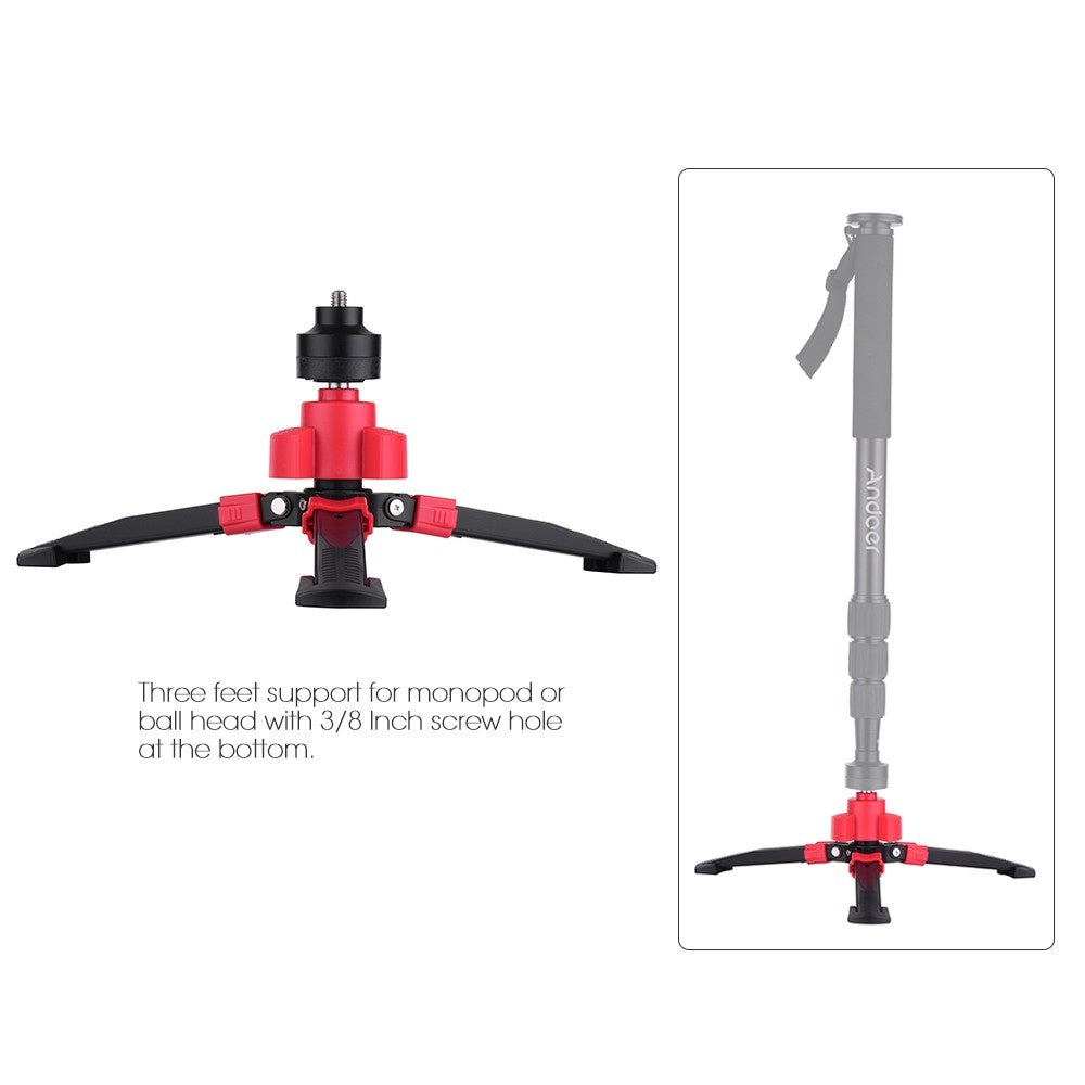 Three Leg DSLR Camera Photography Tripod Monopod Stand Holder