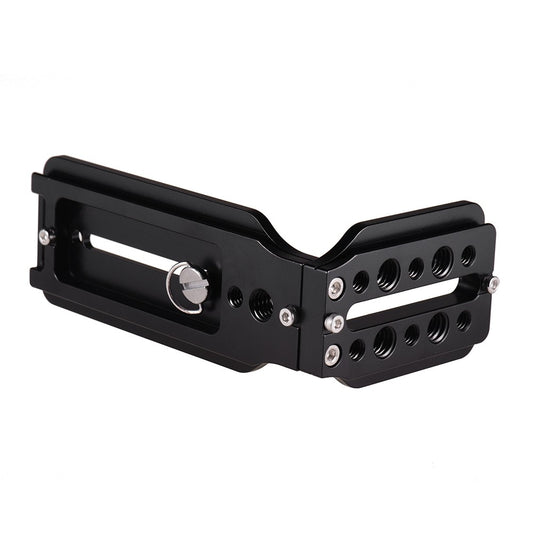 L Shape QR Quick Release Plate - Black
