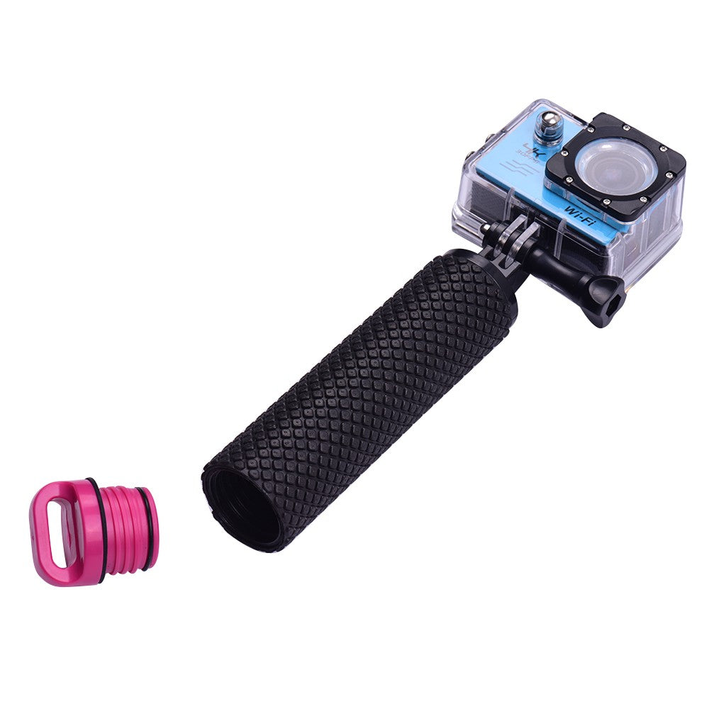 XD444801 Float Hand Grip Buoyancy Rod Pole Stick Monopod Tripod - Red