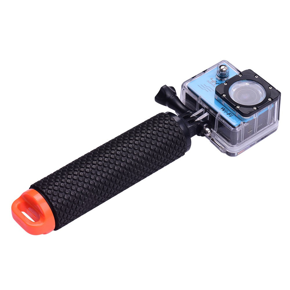 XD444801 Float Hand Grip Buoyancy Rod Pole Stick Monopod Tripod - Orange