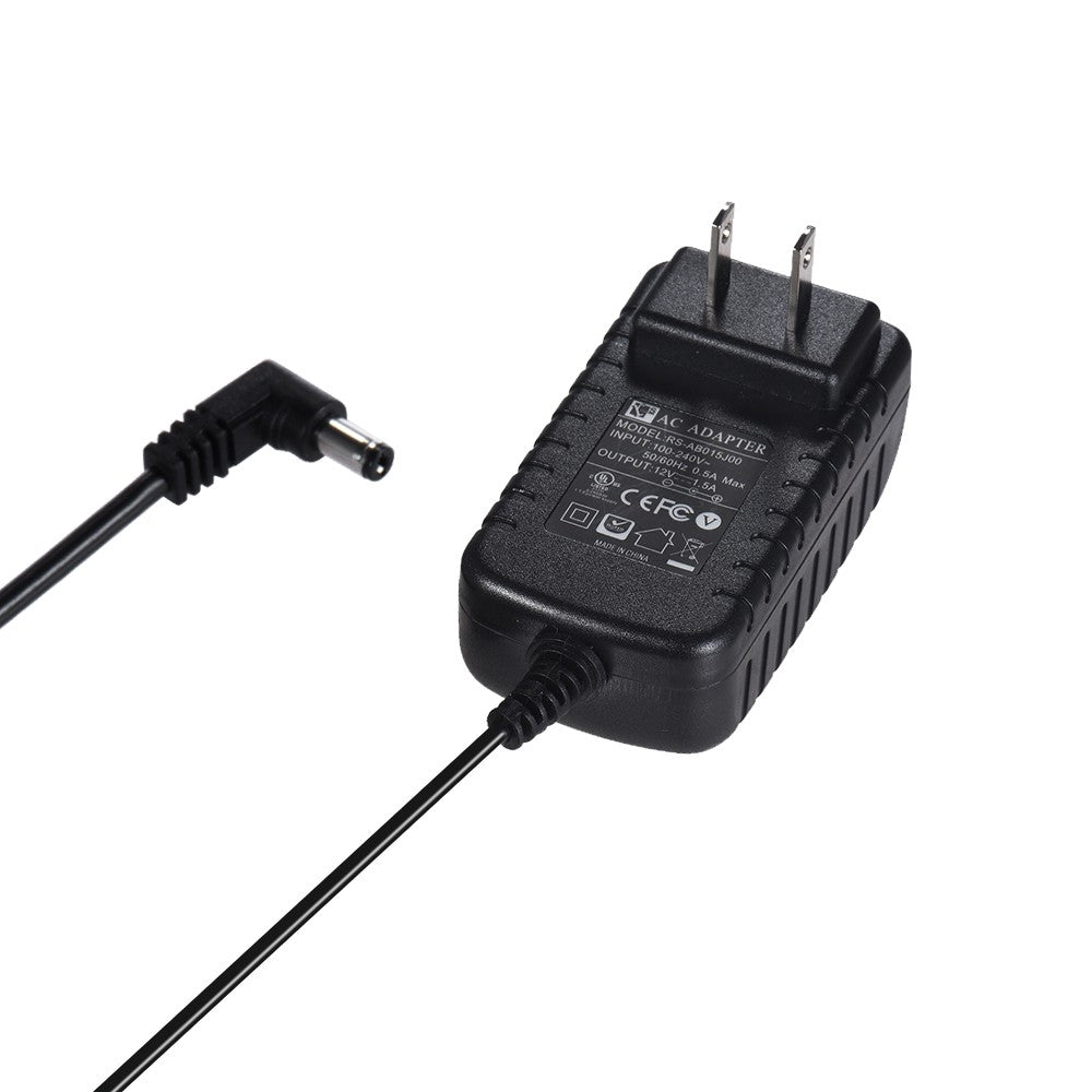 Power Adapter for Viltrox L116T L116B L132T L132B VL-162T LED Video Lights 100-240V - US Plug