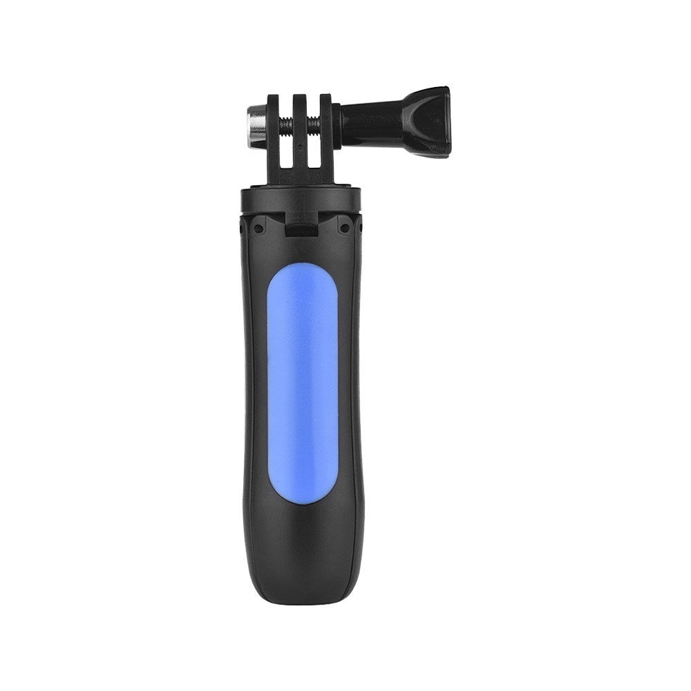 Uniqkart for GoPro Hero Sports Action Camera Tripod Stand Hand Grip Mini Extension Selfie Stick - Blue