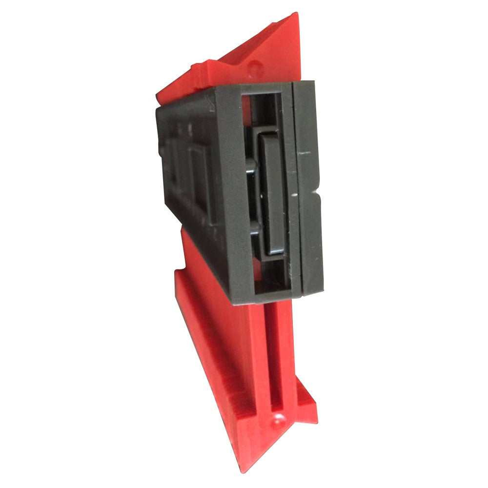 Contour Gauge Duplicator Profile Gauge Tiling Wood Measure Ruler Tools Laminate Tiles Edge Shaping - Black/Blue