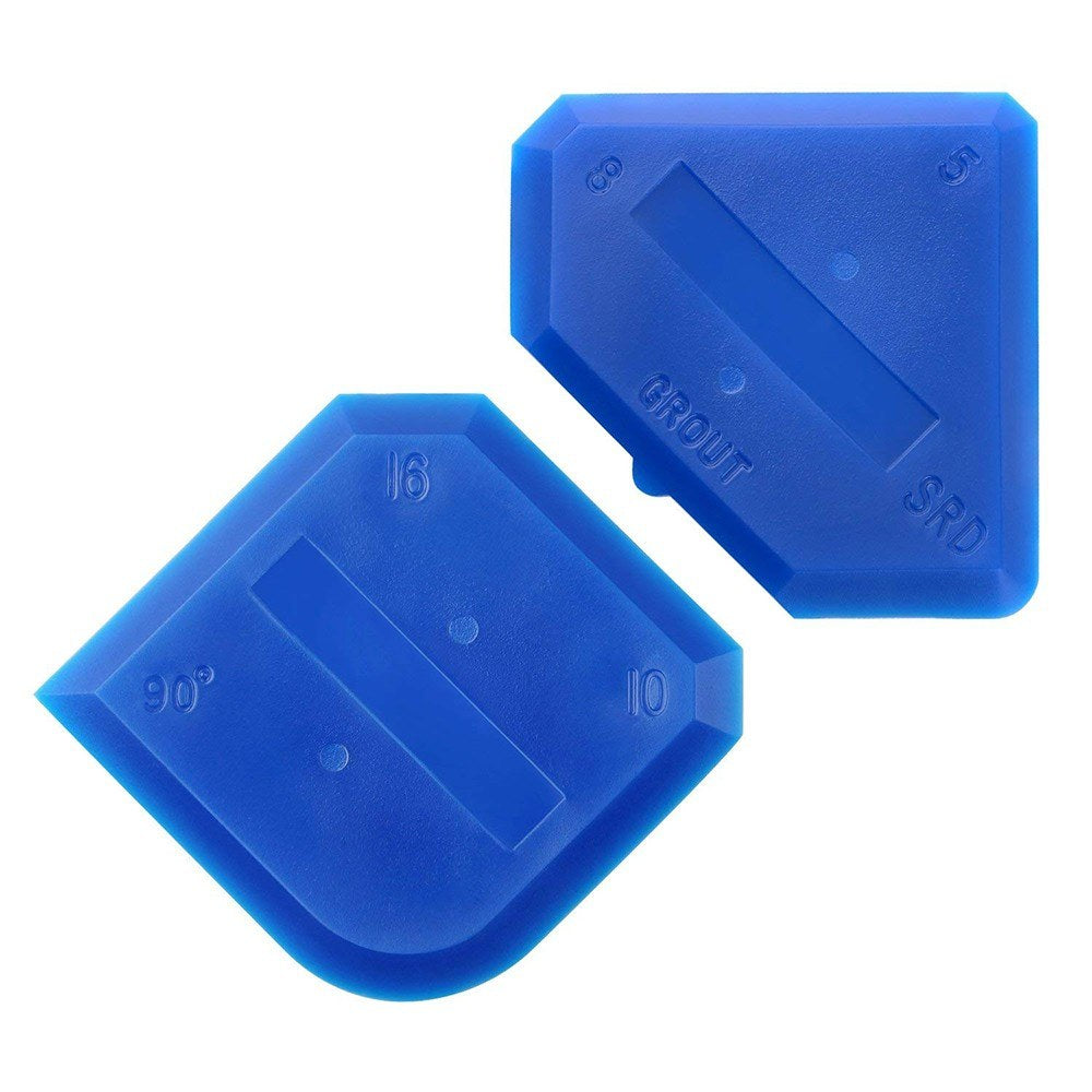 12 Pieces Caulking Tool Kit Silicone Sealant Finishing Tool - Blue