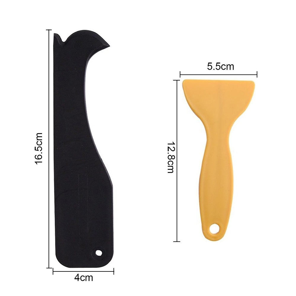 12 Pieces Caulking Tool Kit Silicone Sealant Finishing Tool - Yellow