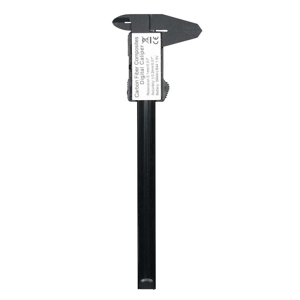 High Precision Digital Caliper 150mm Scales Callipers mm / inch Large LCD Display Vernier Caliper - Black / Silver