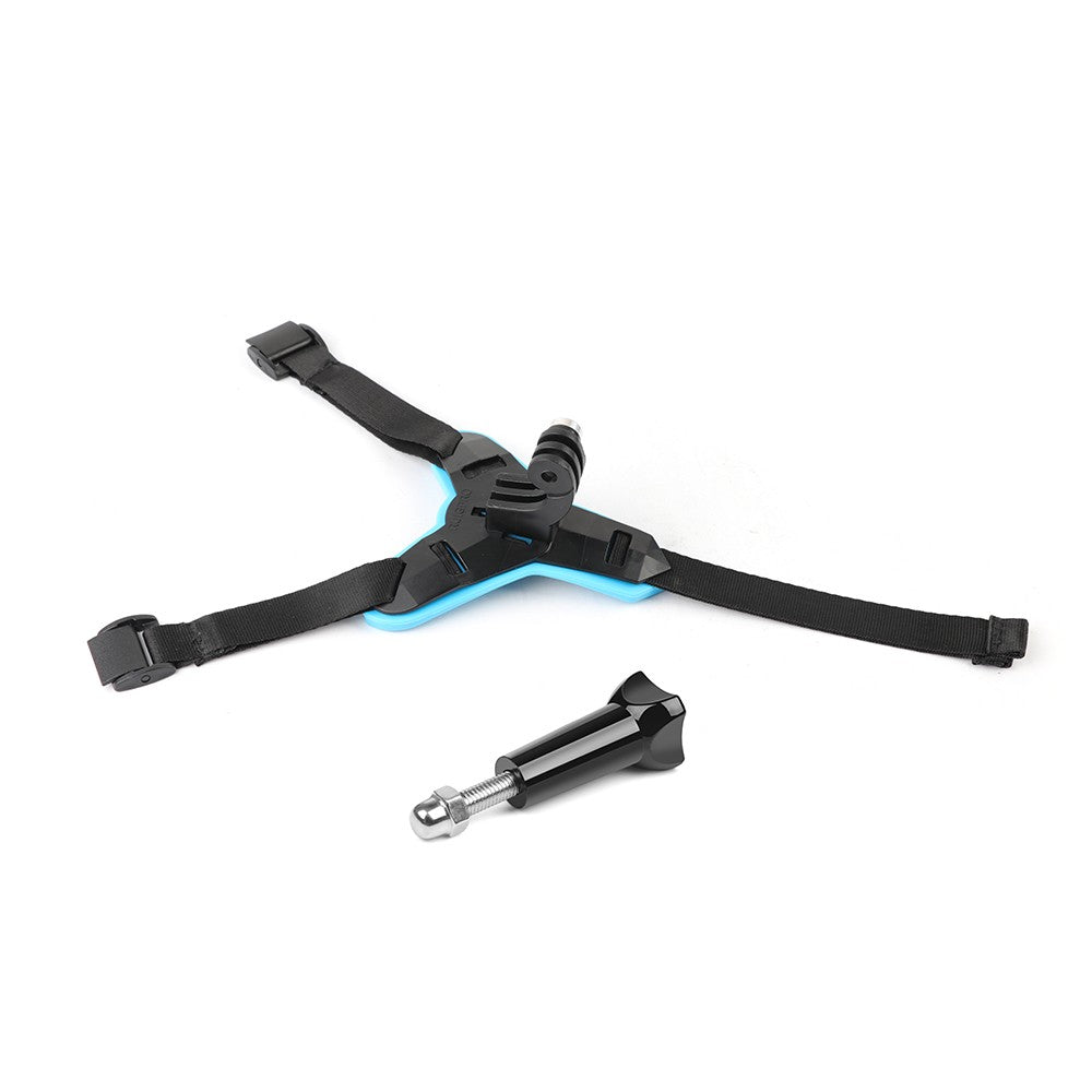 Universal Full Face Motorcycle Helmet Chin Mount Jaw Holder Strap for GoPro Hero 7/6/5/4/3 SJCAM SJ5000/6000/7000 DJI Osmo Action Etc.