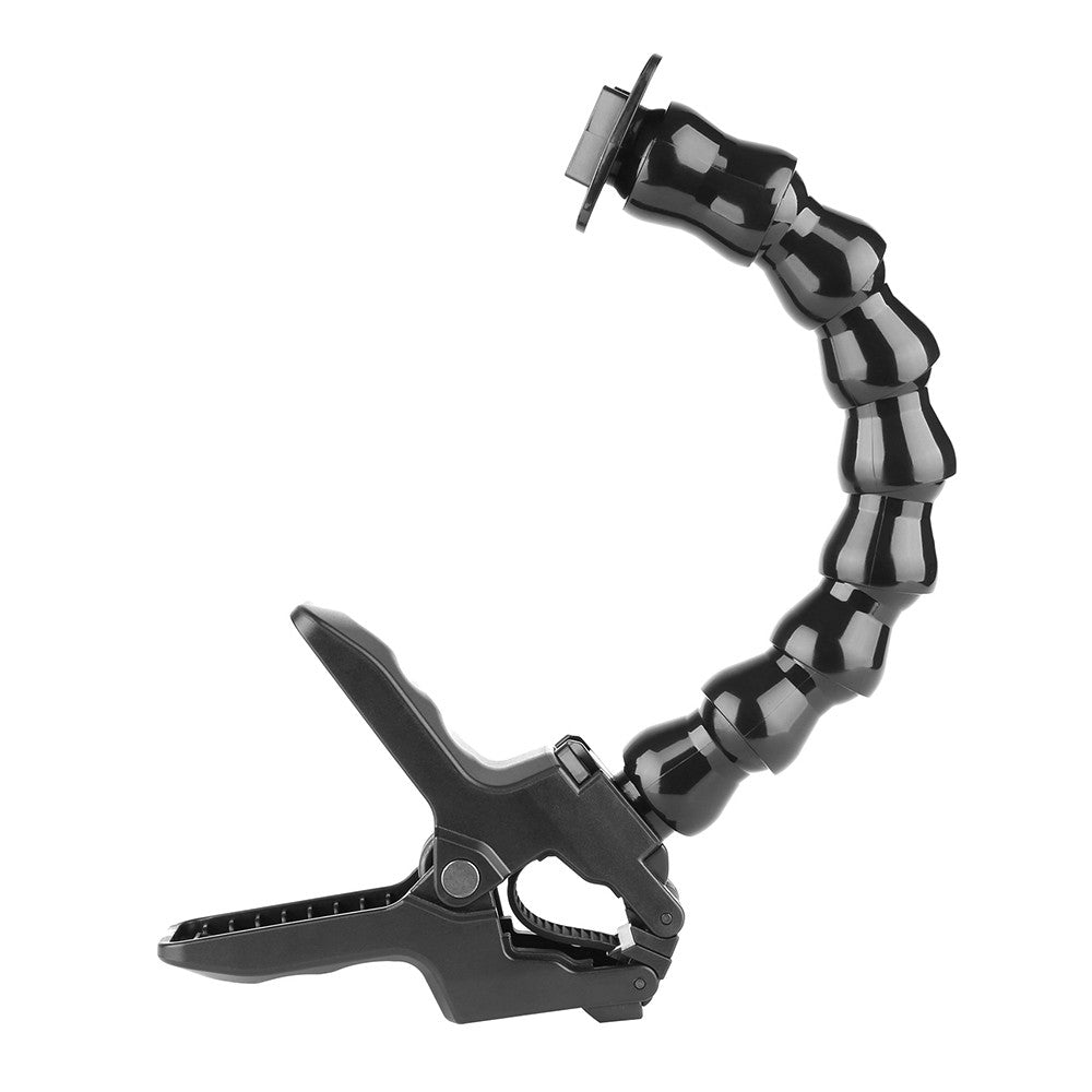 Flexible Action Camera Clamp Mount Adjustable Bracket Holder Stand for GoPro Hero 7/6/5/4 for SJCAM Xiaomi Yi 4K 4K+ Sports Cameras Accessories