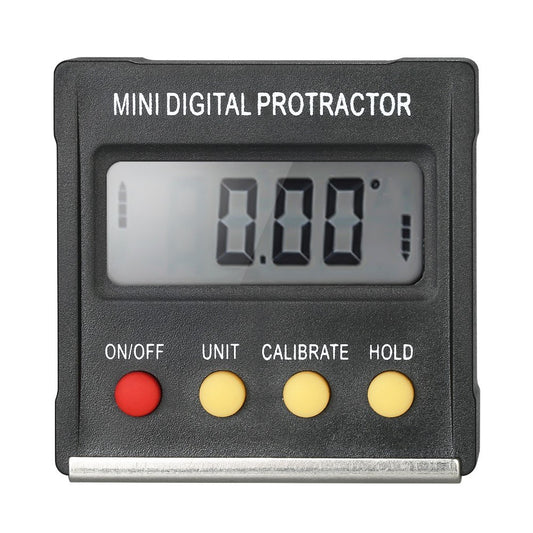 Multi-functional Mini Digital Display Protractor Inclinometer Level Meter 0.1 Degree Resolution