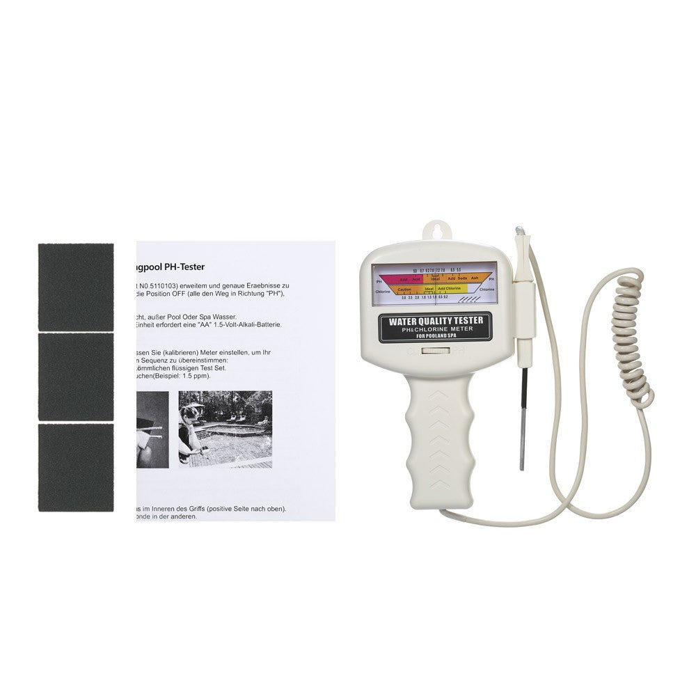 PH Meter Water Quality Tester pH/CL Meter CL2 Chlorine Tester Water Detector