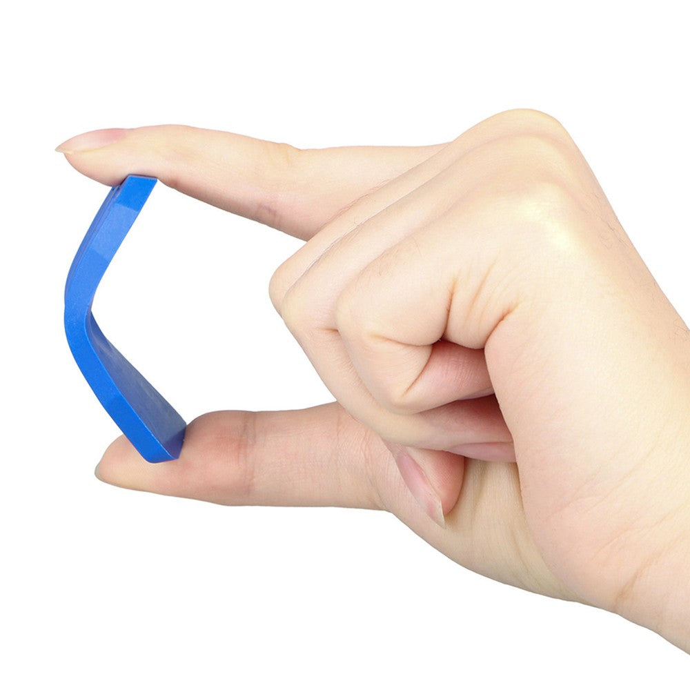 17PCS Caulking Tool Kit [Silicone Sealant Finishing Tools + Grout Scraper + Caulk Remover + Caulk Nozzles + Caulk Caps] - Blue