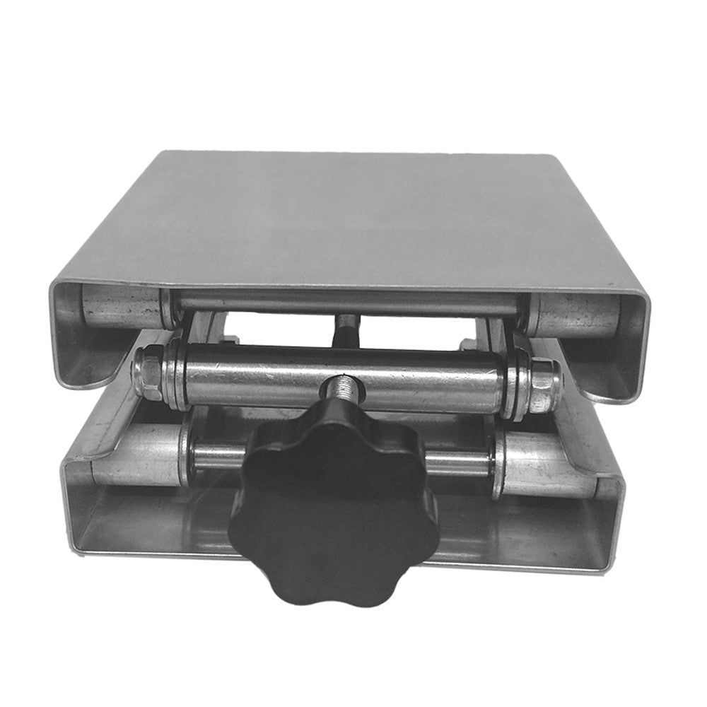 Stainless Steel Mini Stable Lab Stand Manual Lift Riser Lifter Laboratory Lifting Platform