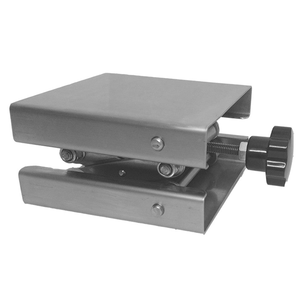 Stainless Steel Mini Stable Lab Stand Manual Lift Riser Lifter Laboratory Lifting Platform