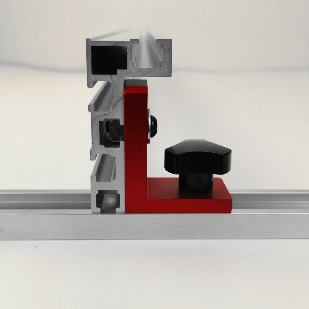Fixed T-Slot Miter Track Stop Locator Sliding Brackets Woodworking Rail Retainer - 30-Type