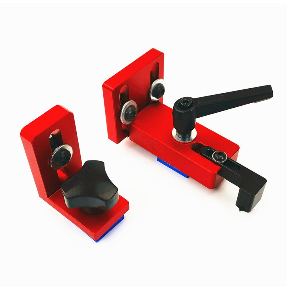 Fixed T-Slot Miter Track Stop Locator Sliding Brackets Woodworking Rail Retainer - 30-Type