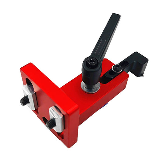 Fixed T-Slot Miter Track Stop Locator Sliding Brackets Woodworking Rail Retainer - 45-Type