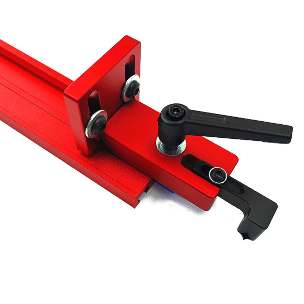 Fixed T-Slot Miter Track Stop Locator Sliding Brackets Woodworking Rail Retainer - 45-Type