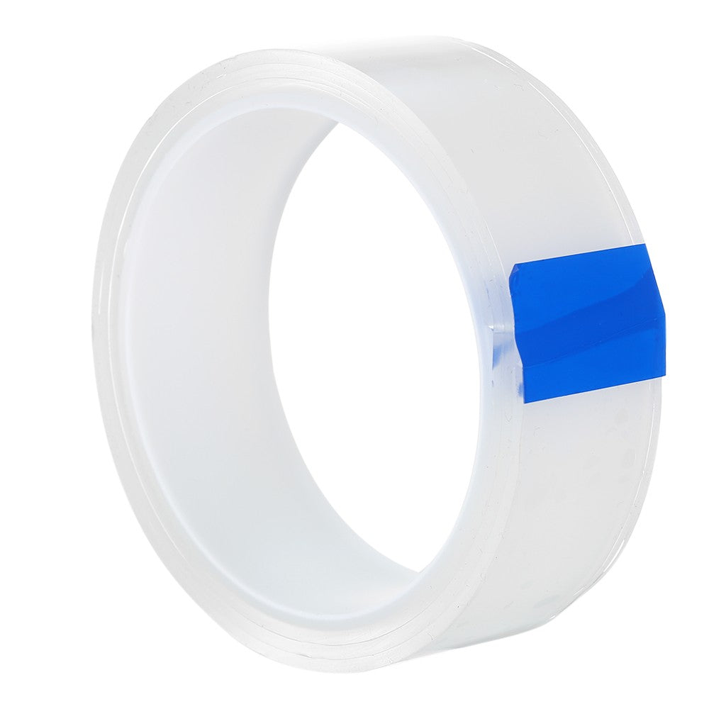 Double-sided Tape Adhesive Tape Washable Adhesive Tape Nano Tape Reusable Adhesive Silicone Tape - Length: 1m