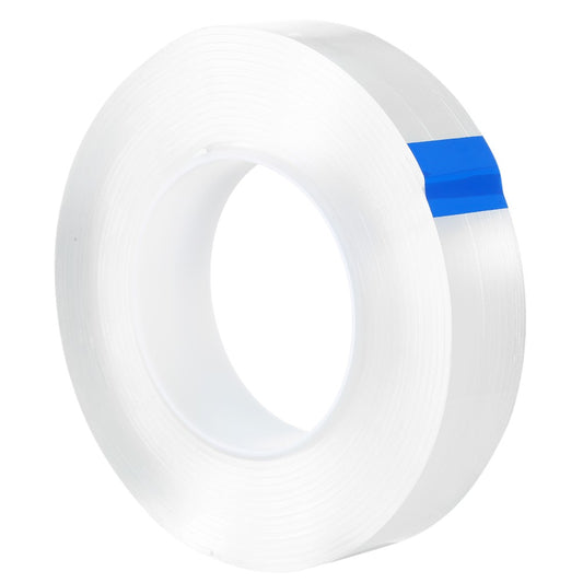 Double-sided Tape Adhesive Tape Washable Adhesive Tape Nano Tape Reusable Adhesive Silicone Tape - Length: 5m