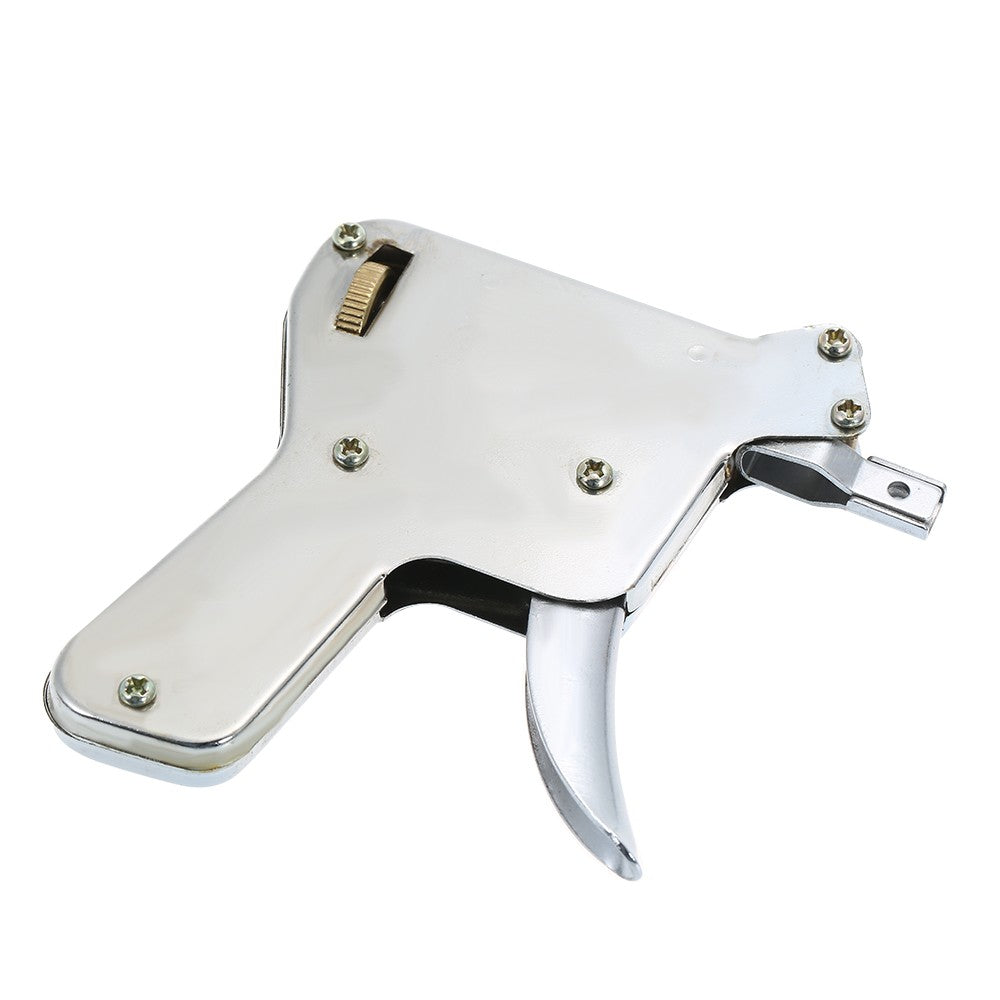 Strong Lock Pick Gun Locksmith Tool Door Lock Opener Wrench Manual Lock Pick Gun Set - Silver