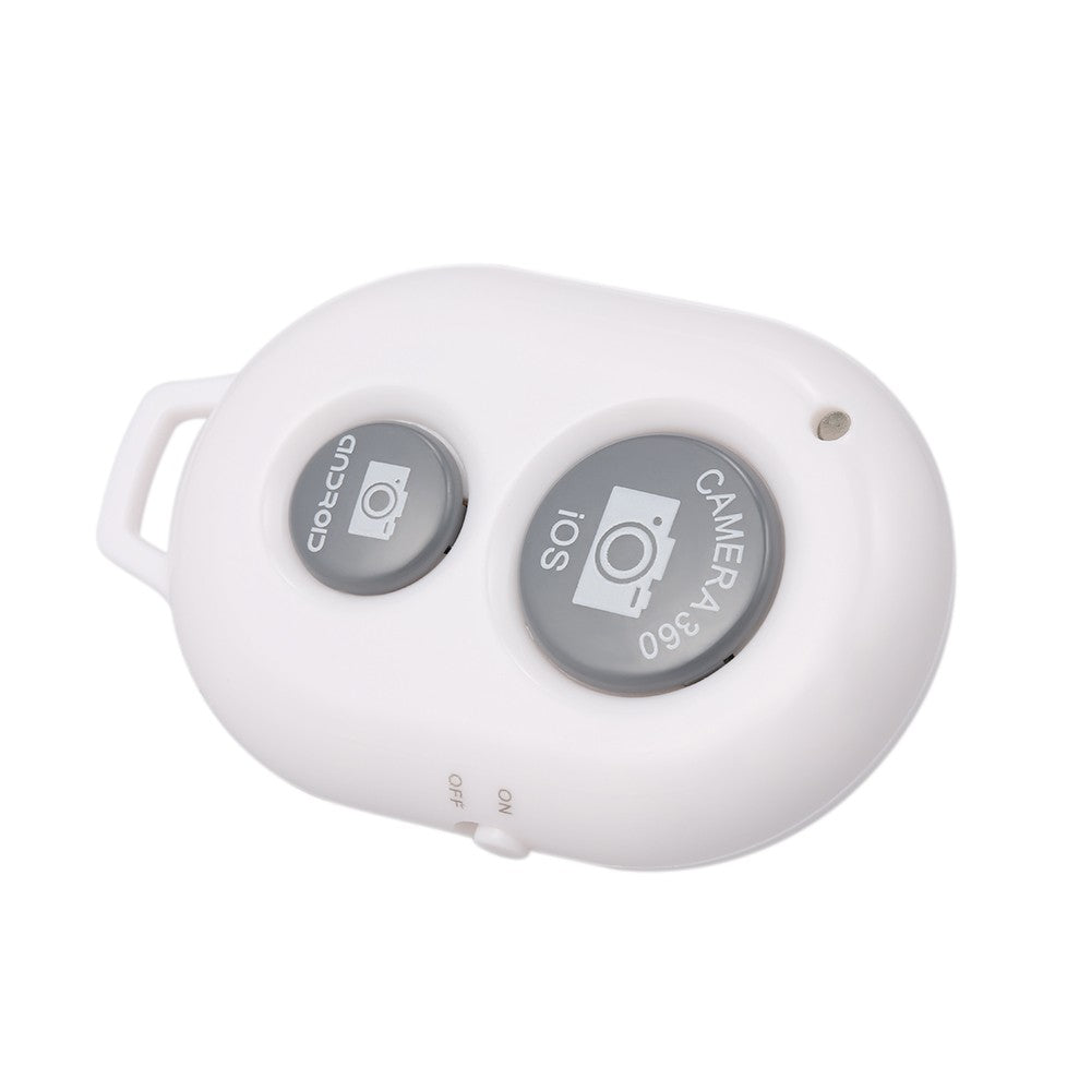 Bluetooth Remote Shutter Bluetooth 3.0 Self Timer for Android 4.2.2 &amp; iOS 6.0 and Newer Controller - White