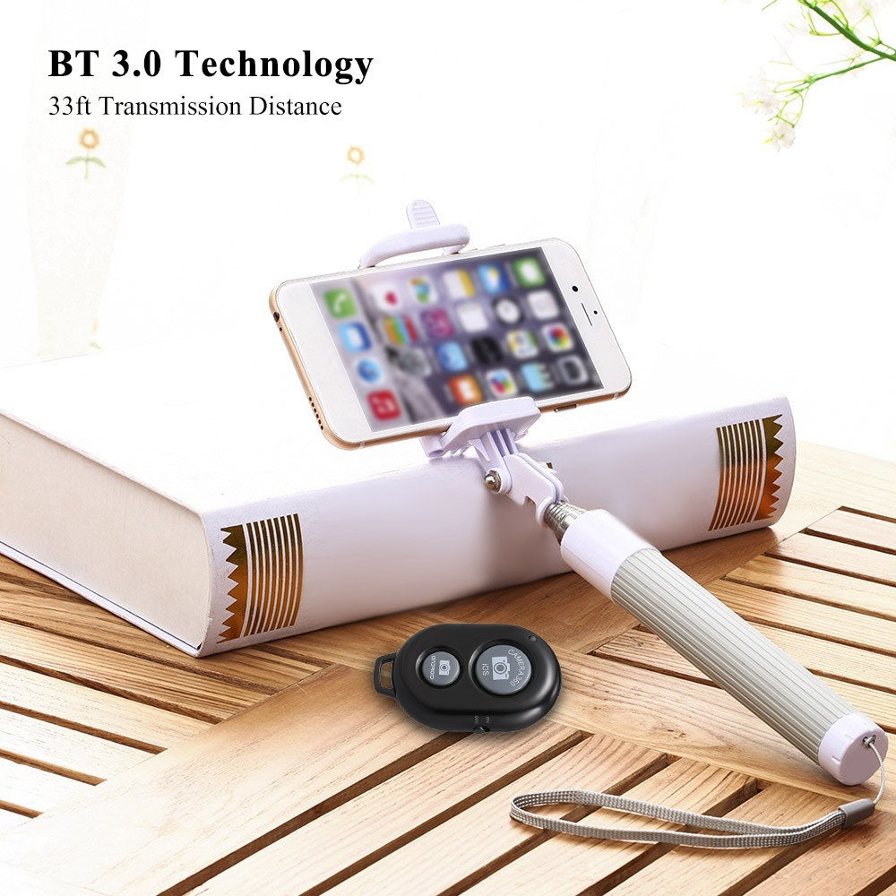 Bluetooth Remote Shutter Bluetooth 3.0 Self Timer for Android 4.2.2 &amp; iOS 6.0 and Newer Controller - Green