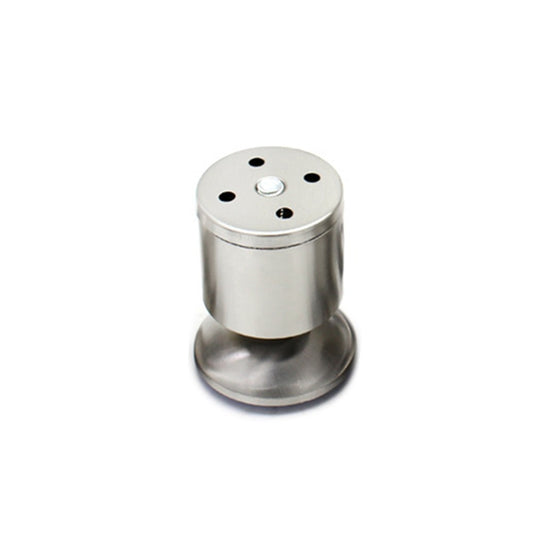 Stainless Steel Furniture Legs Adjustable Height Cabinet Legs Worktop TV Desk Table Sofa Feet - 80mm