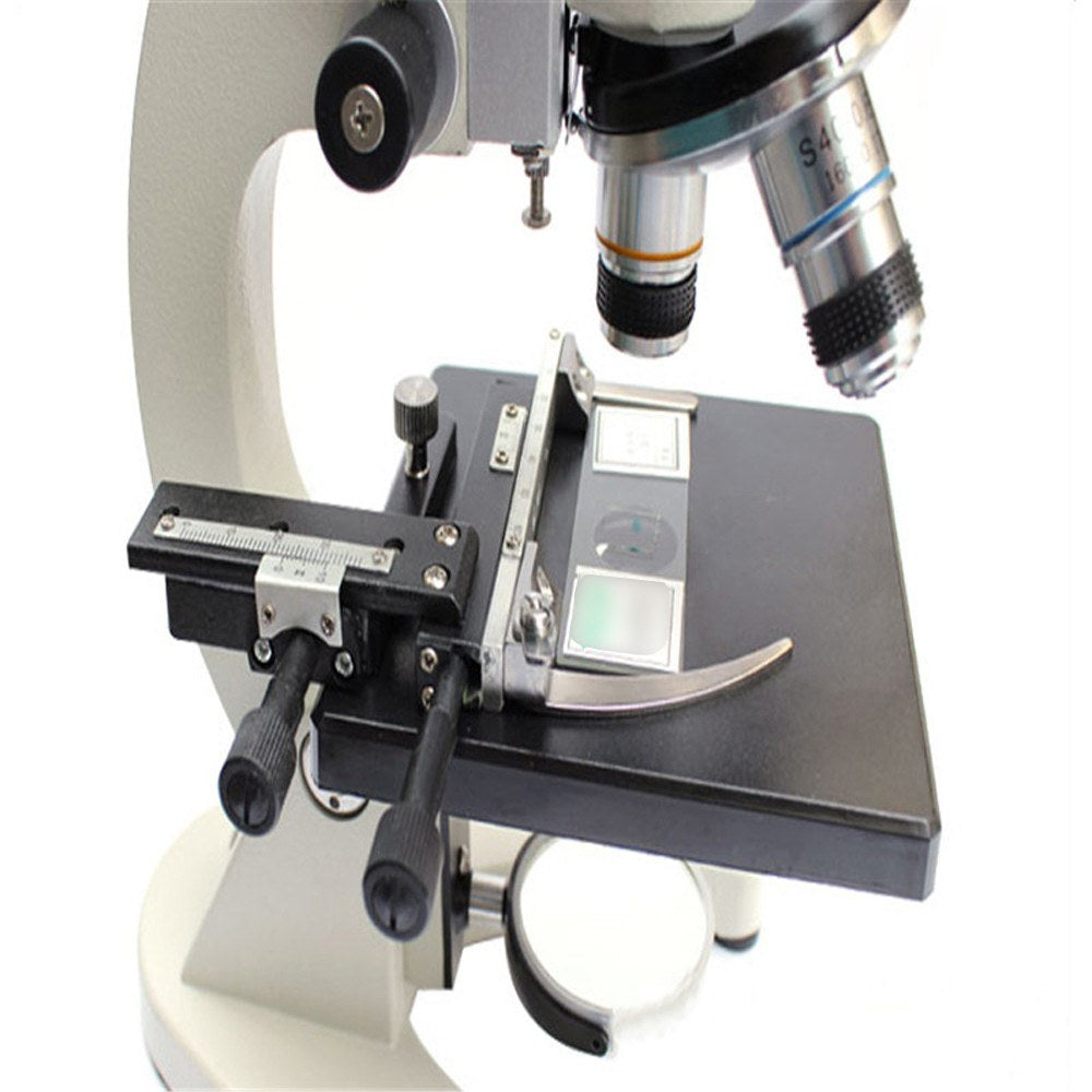 Stagew Microscope Straight Type Microscope Attachable Mechanical Stage X-Y Moveable Stag ...