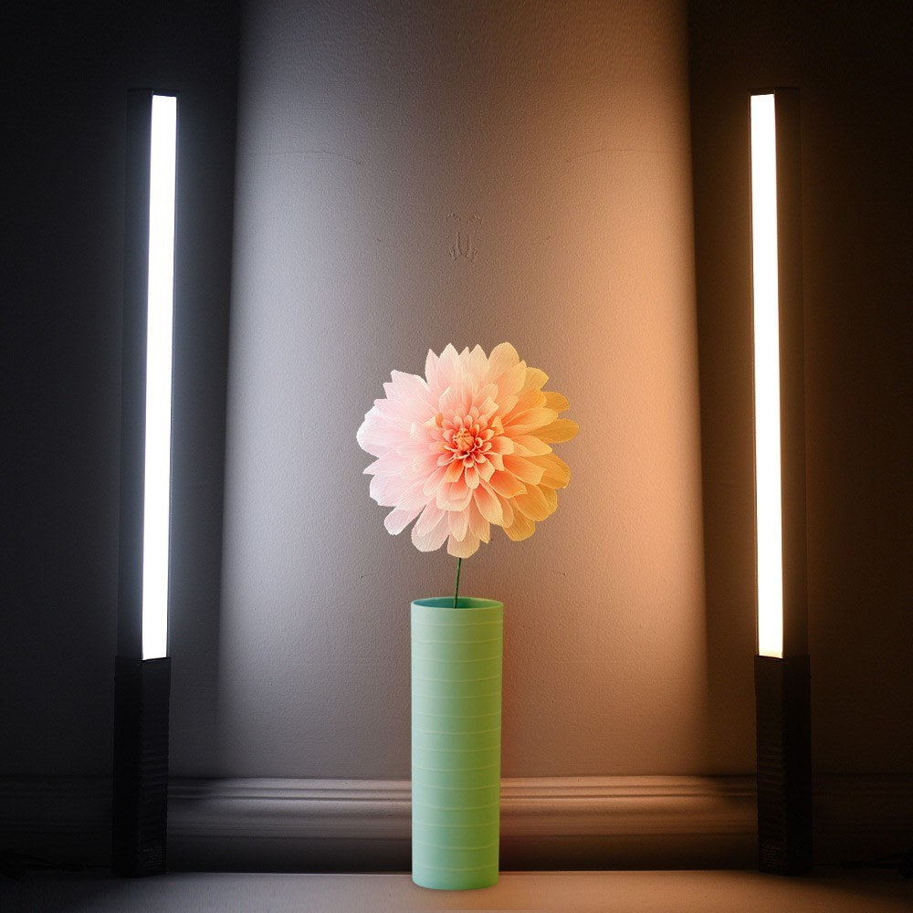 Handhled LED Video Light Wand Dimmable Bi-color Photo LED Stick with Remote Control + Carry Bag