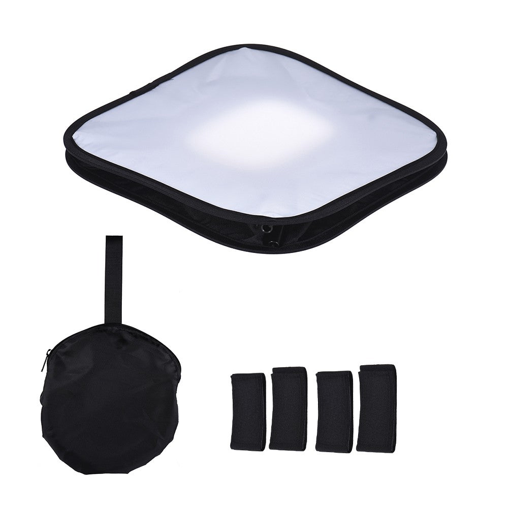 SB300 Foldable Studio Softbox Diffuser for YONGNUO YN300 YN300II YN300III YN300 Air LED Video Light &amp; Similar Size