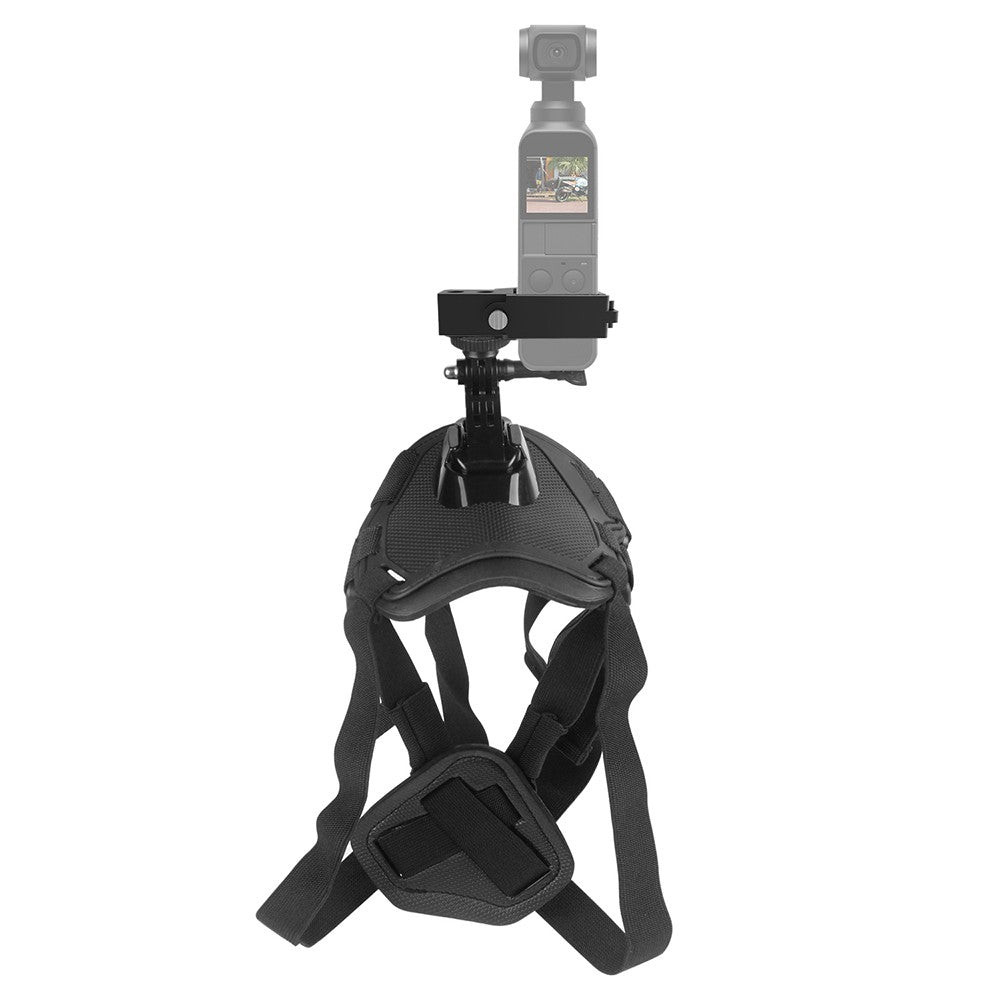 Dog Harness Chest Strap Mount + J Hook Bucket Mount &amp; Adapter &amp; Long Screw + Camera Holder Kit for DJI OSMO Pocket 3-axis Stabilizer Gimbal Camera