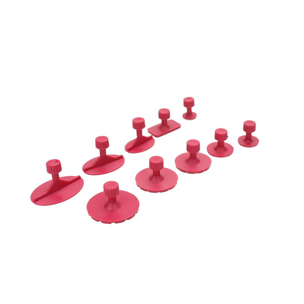 2-in-1 Two Ways Puller Slide Hammer Pull Rod Tabs Dent Suction Tools Paintless Repair Puller Glue Tab Set