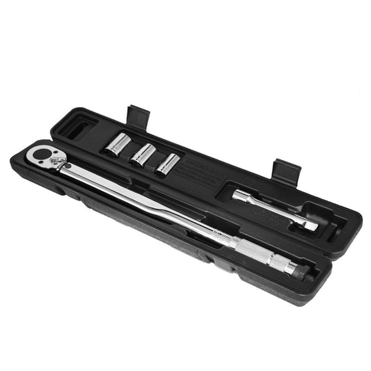 Auto Repair Spanner Hand Tool Kit 5Pcs 1/2&quot; 28-210Nm Adjustable Tire Torque Wrench Set