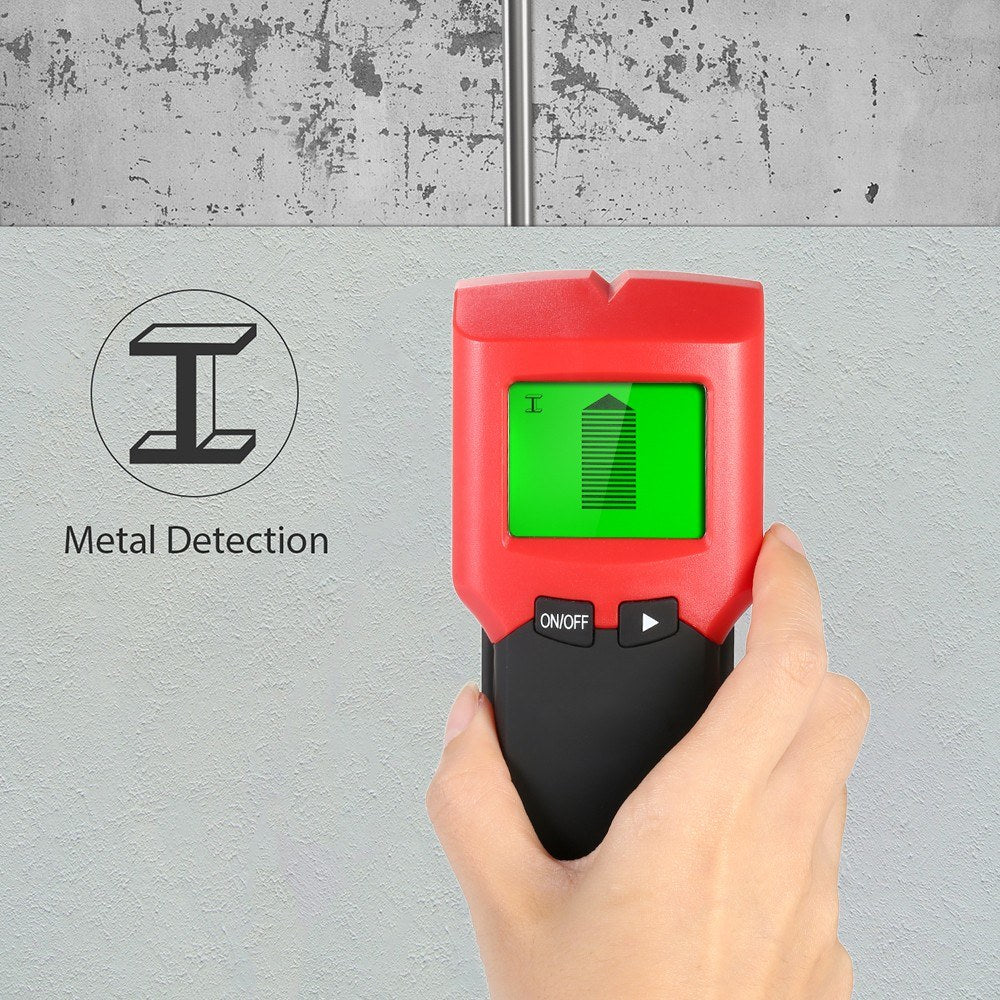 Stud Finder Wall Detector with Large LCD Screen Metal and AC Cable Live Wire Scanner