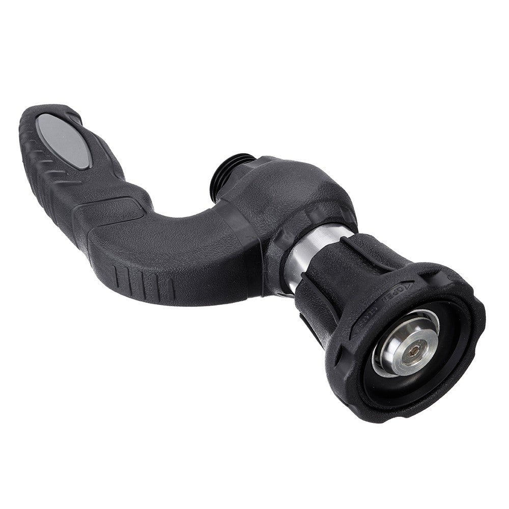 High-Pressure Water Power Spray Machine Nozzle Garden Hose Pipe Lawn Washing - Black