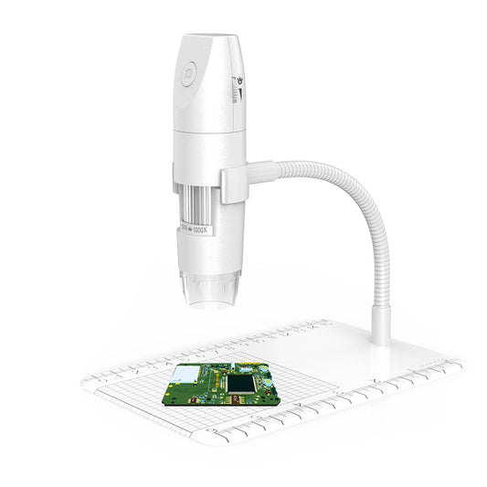 2.0MP Multifunctional Wireless Microscope WIFI Portable High-definition Microscopes - White