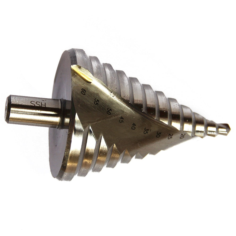 6-60mm HSS Step Drill Bit High Speed Steel 4241 Round Shank Twist Drill Pagoda Drill Drilling Tool