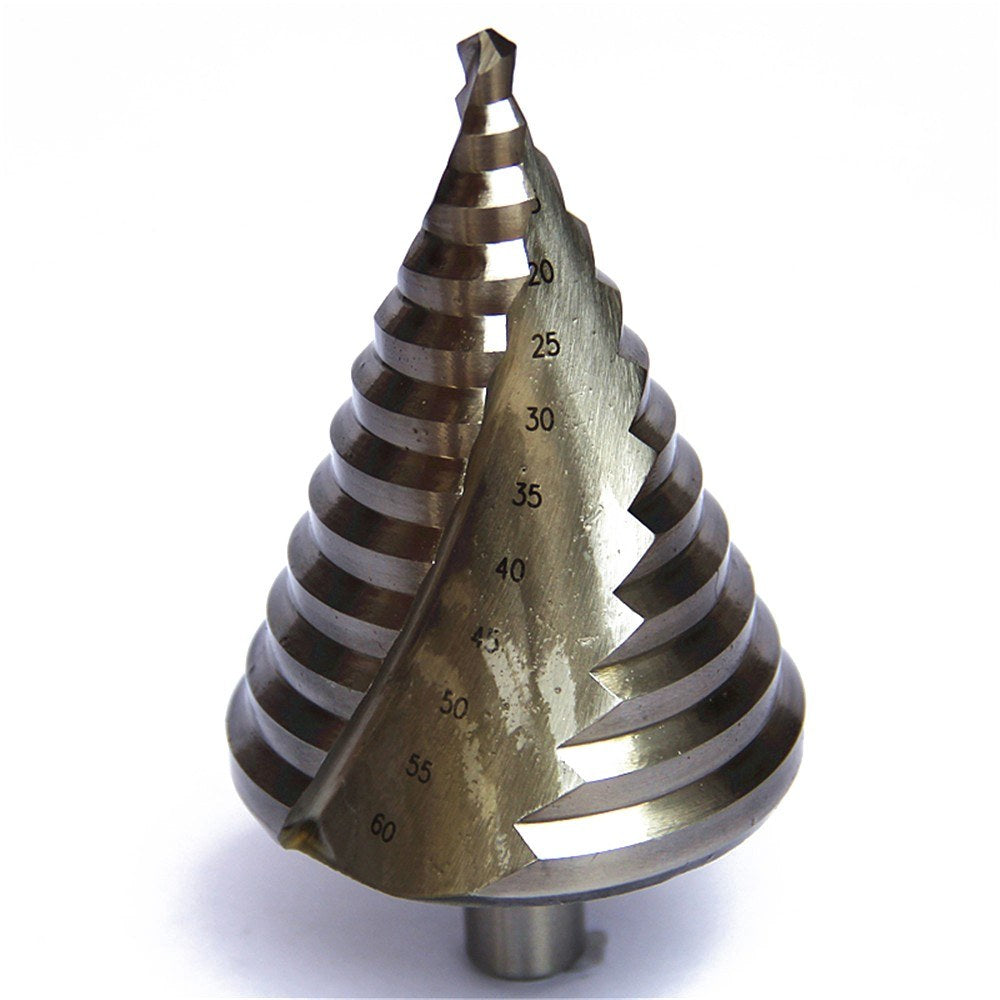 6-60mm HSS Step Drill Bit High Speed Steel 4241 Round Shank Twist Drill Pagoda Drill Drilling Tool