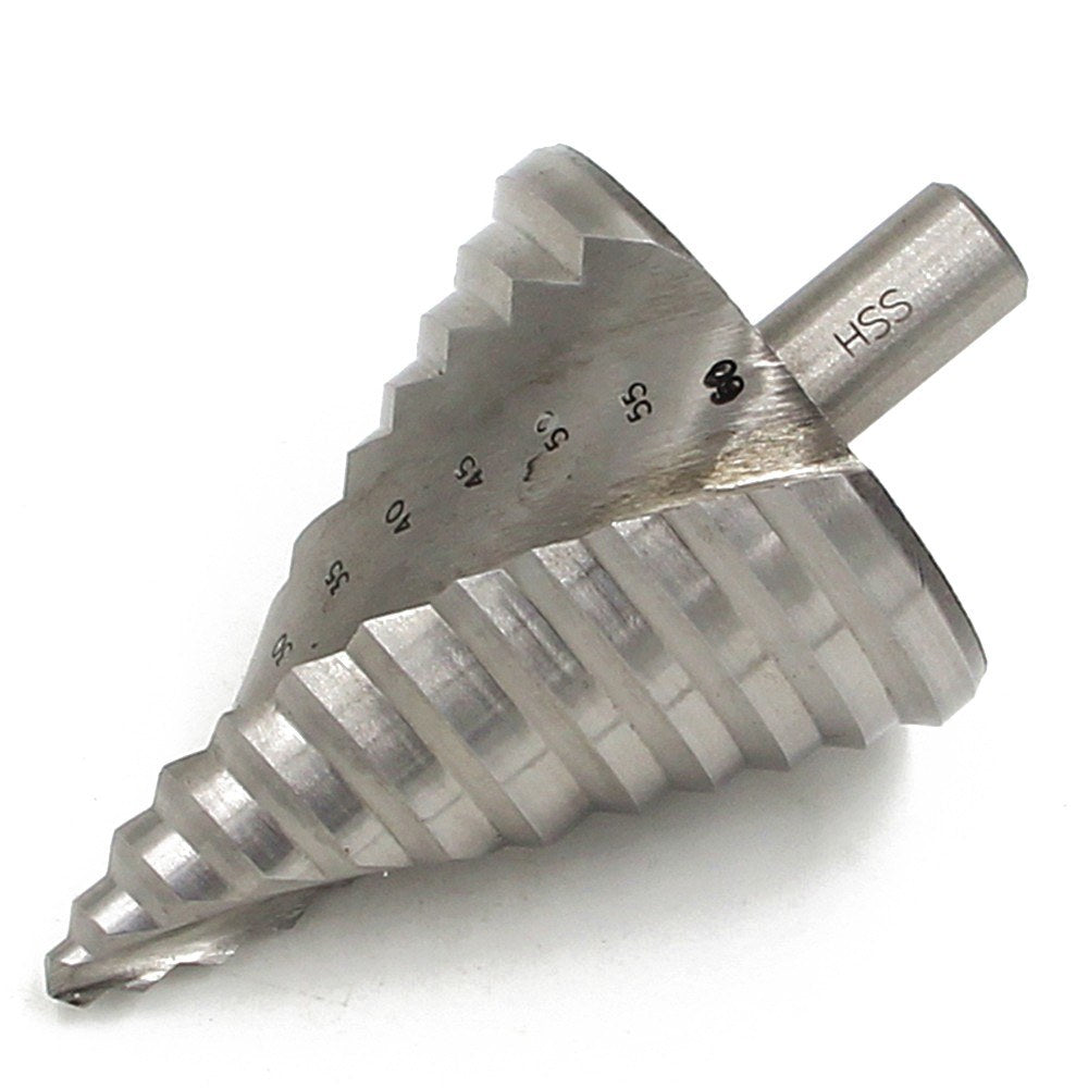 6-60mm HSS Step Drill Bit High Speed Steel 4241 Round Shank Twist Drill Pagoda Drill Drilling Tool