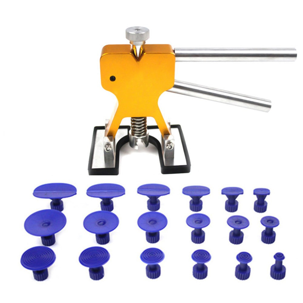 Paintless Dent Repair Tool Sets Adjustable Dent Lifter Repair Tool Kits - Gold