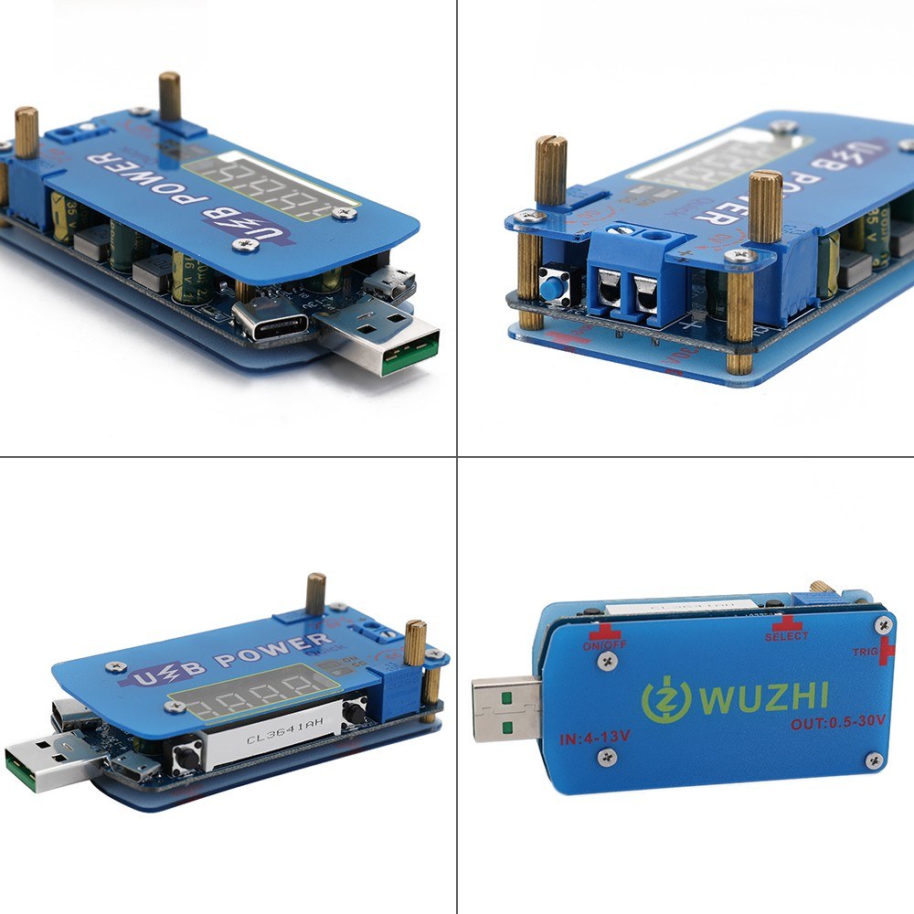 DC to DC 15W Adjustable USB Step Up Down Power CVCC Buck Boost Voltage Regulator Converter