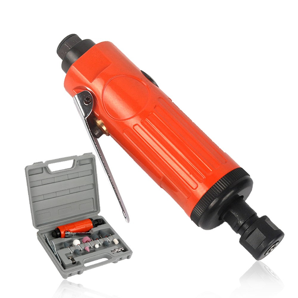 Air Compressor Die Grinder 23000rpm Grinding Polish Stone Kit Air Grinder Mill Engraving Tools Kits - Red