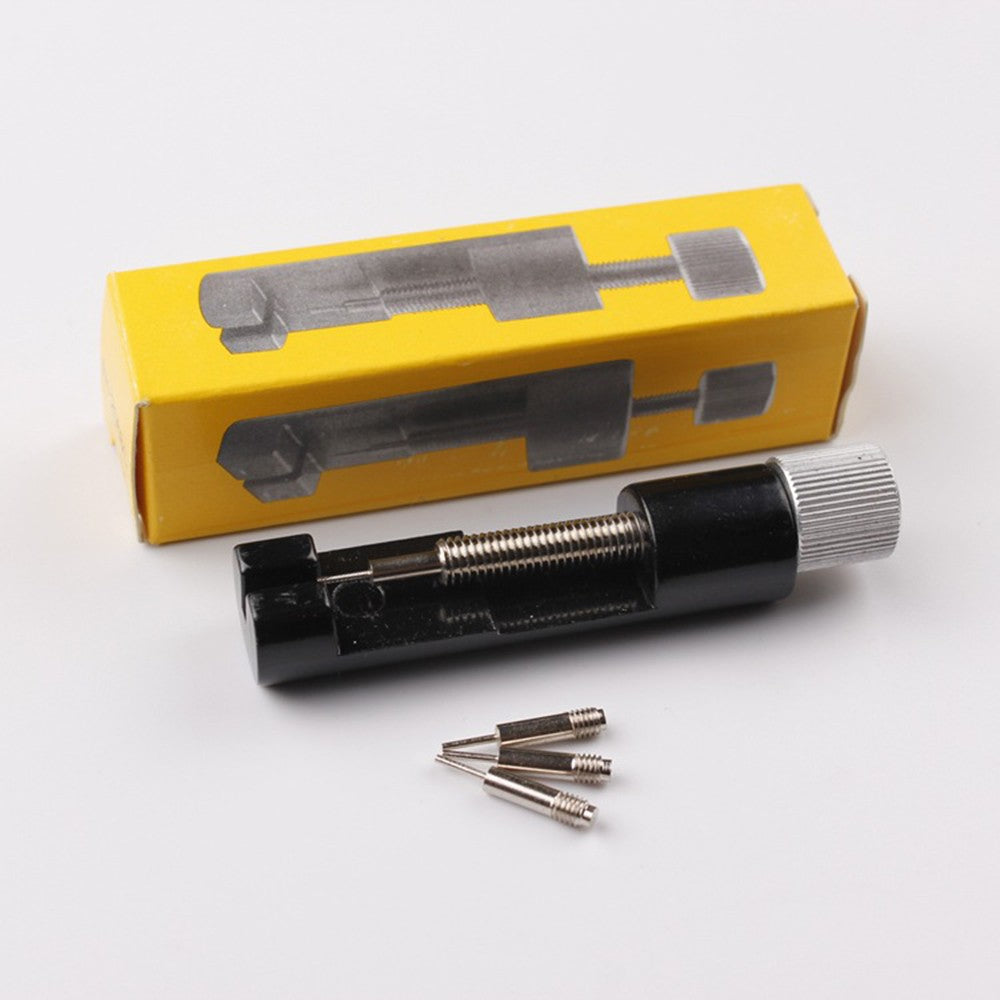 YD120 Strap Remover Professional Watch Band Strap Bracelet Link Pin Repair Metal Adjustor - Black